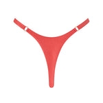 Back view of ROSY bottom in Orange Soda, Brazilian style with minimal coverage.