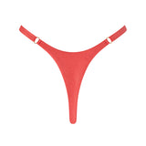 Back view of ROSY bottom in Orange Soda, Brazilian style with minimal coverage.