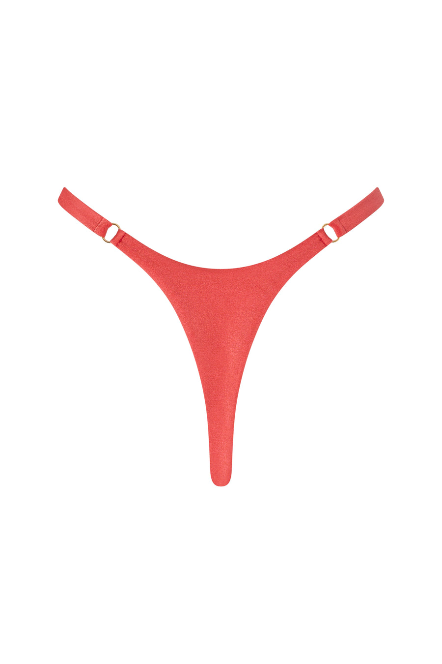 Back view of ROSY bottom in Orange Soda, Brazilian style with minimal coverage.