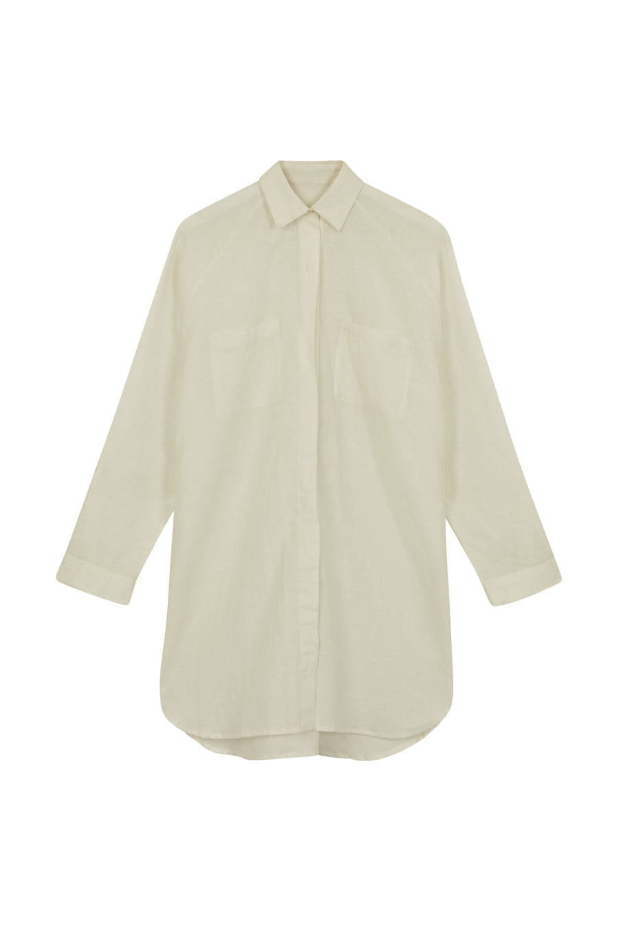 Nicoletta Linen Shirt - OFF WHITE