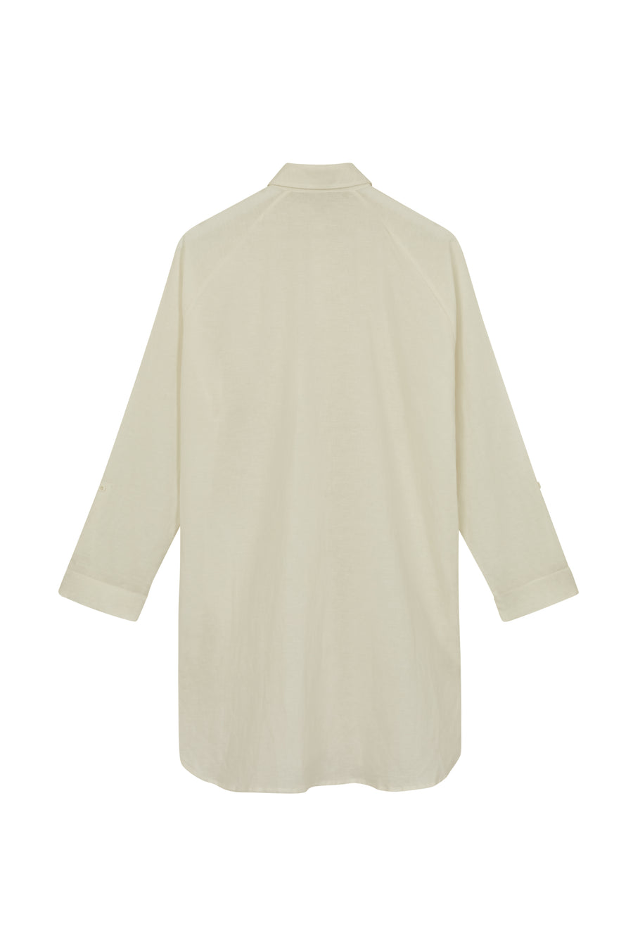 Nicoletta Linen Shirt - OFF WHITE