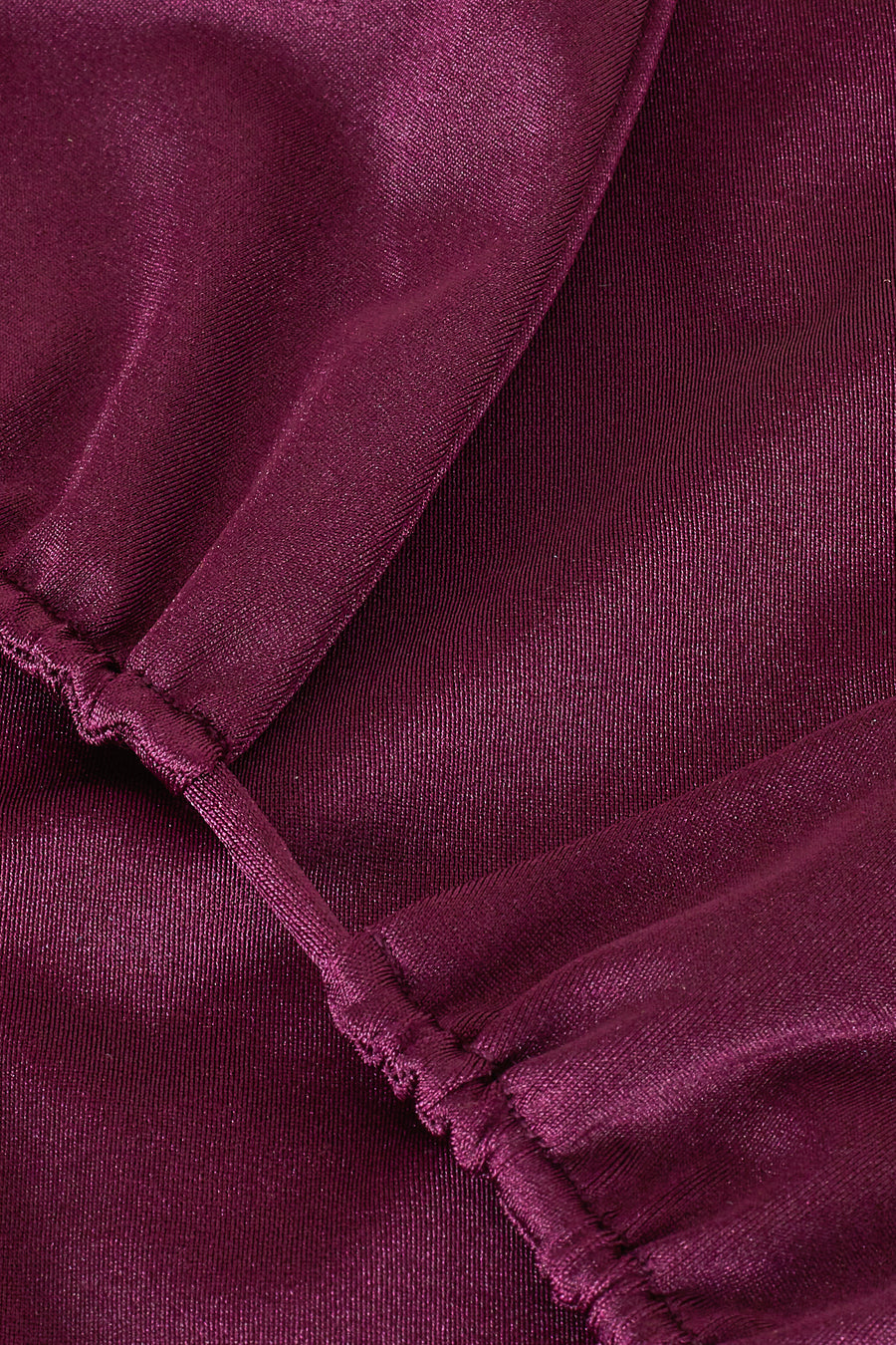 Diana Top - Shiny Prune