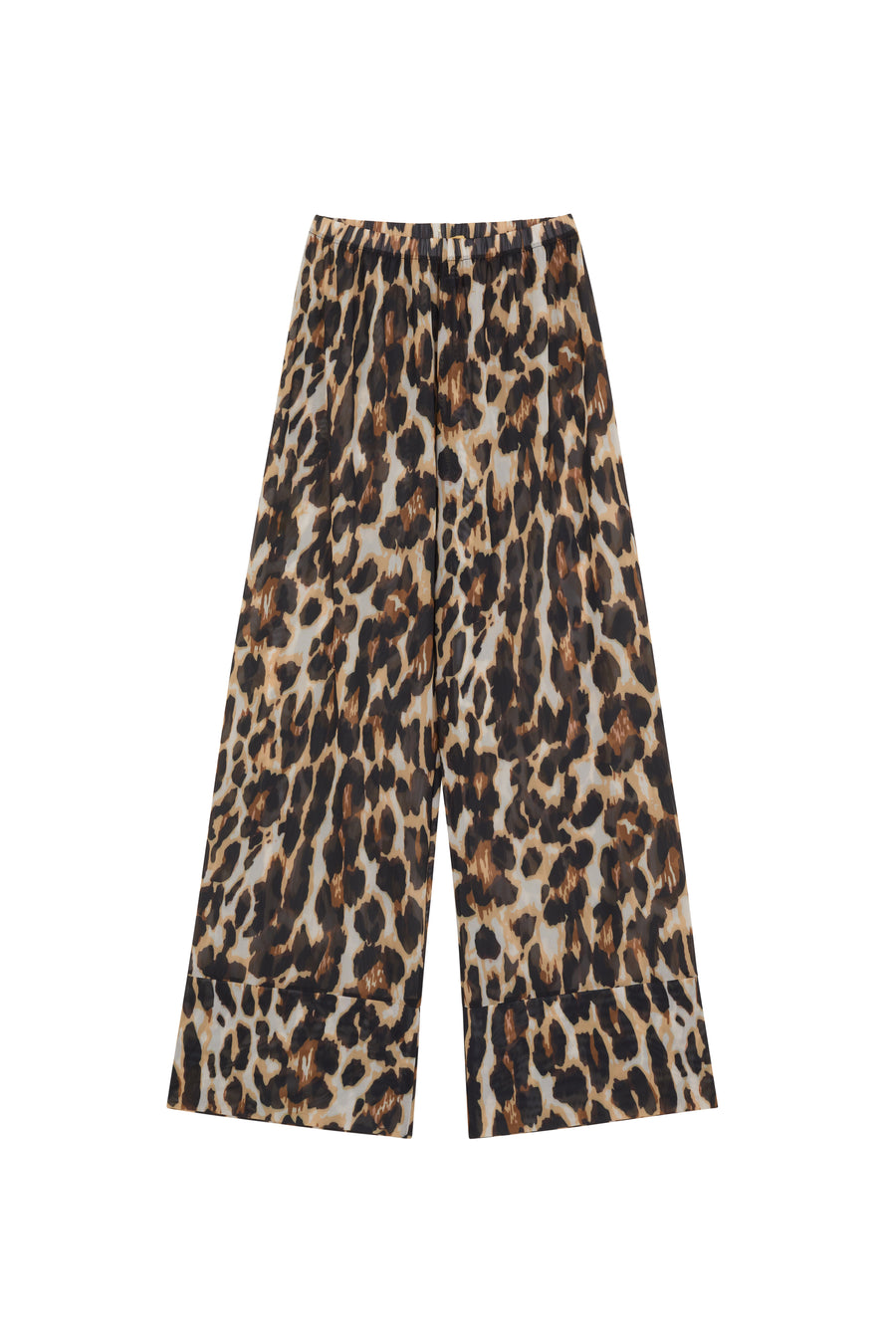 Gigi Mesh Pant - Leopardato