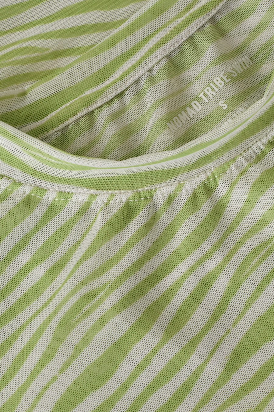 Gin T-shirt - Pistachio Zebra