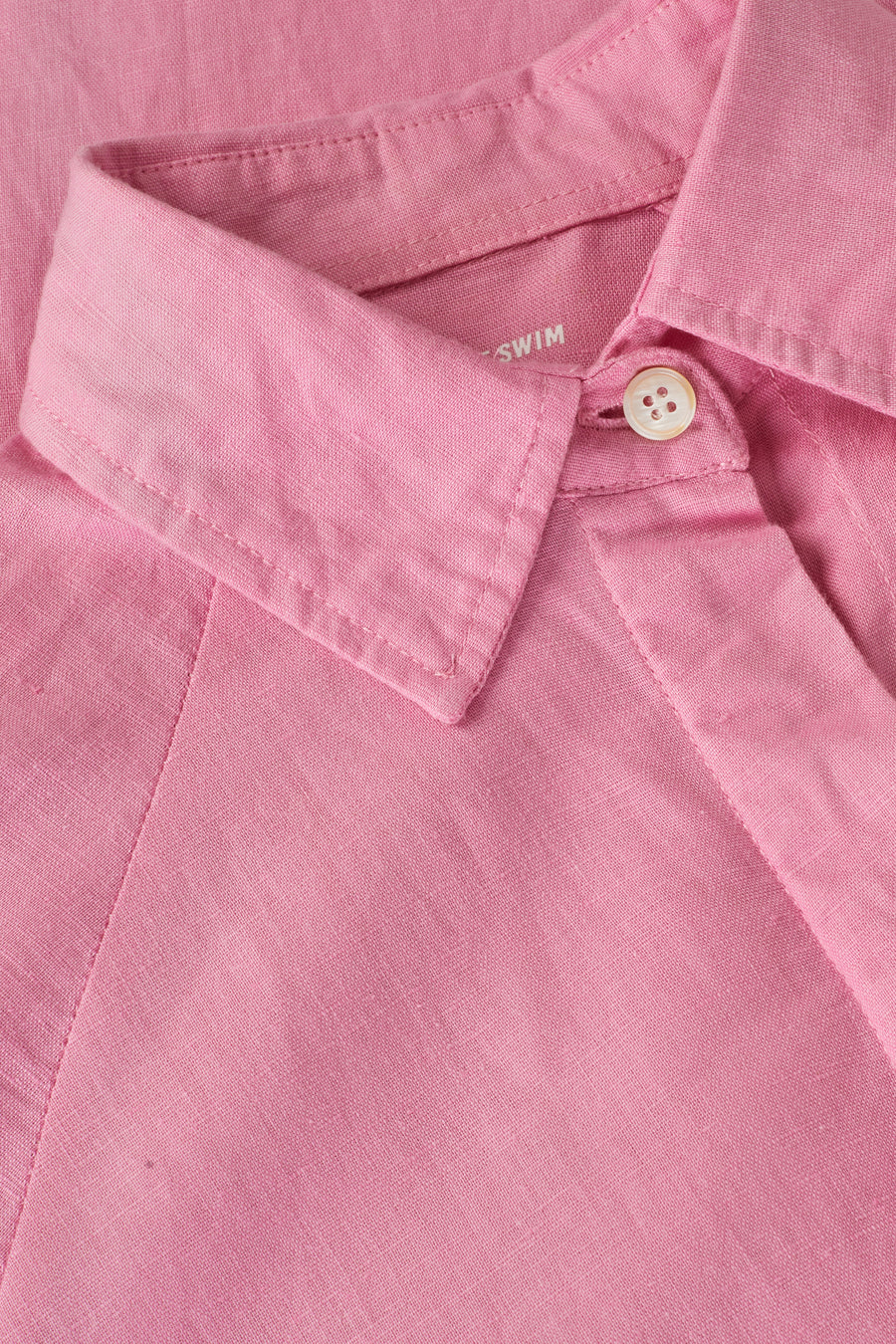 Nicoletta Linen Shirt - Pink Rosato